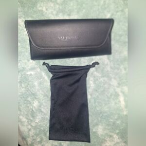 Valentino Black Sunglasses Case and Pouch